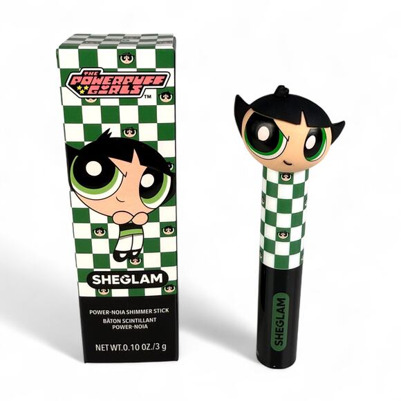 Powerpuff Girls Power-Noia Shimmer Stick Spice Buttercup Sheglam - Picture 1 of 4